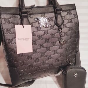 Juicy Couture Black Luxe Tote Bag